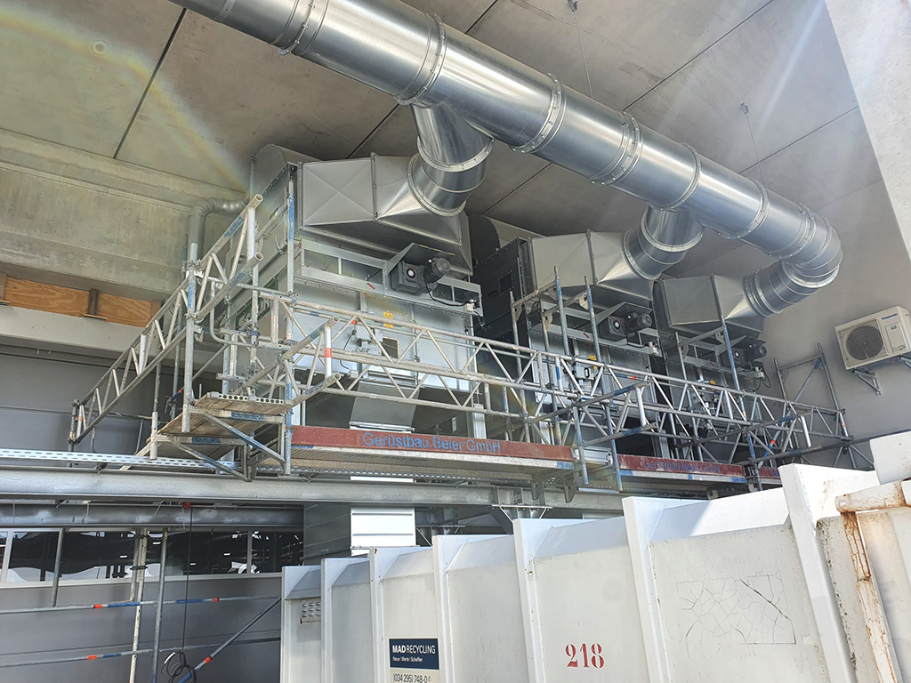 Süptitz Torgau Kuvert Hängegerüst